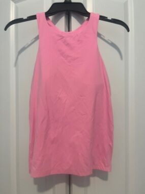 Pink Sleeveless Tank Top